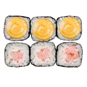 Острый ролл с коктейльной креветкой
