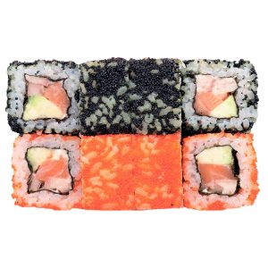 Большой ролл Дуэт с лососем и авокадо