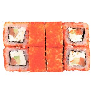 Большой ролл Приморье с лососем и авокадо