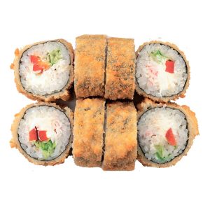 Горячий ролл Итальянский с крабом и болгарским перцем