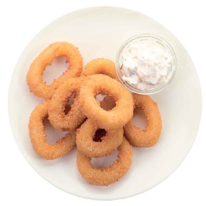 Кольца кальмара в кляре